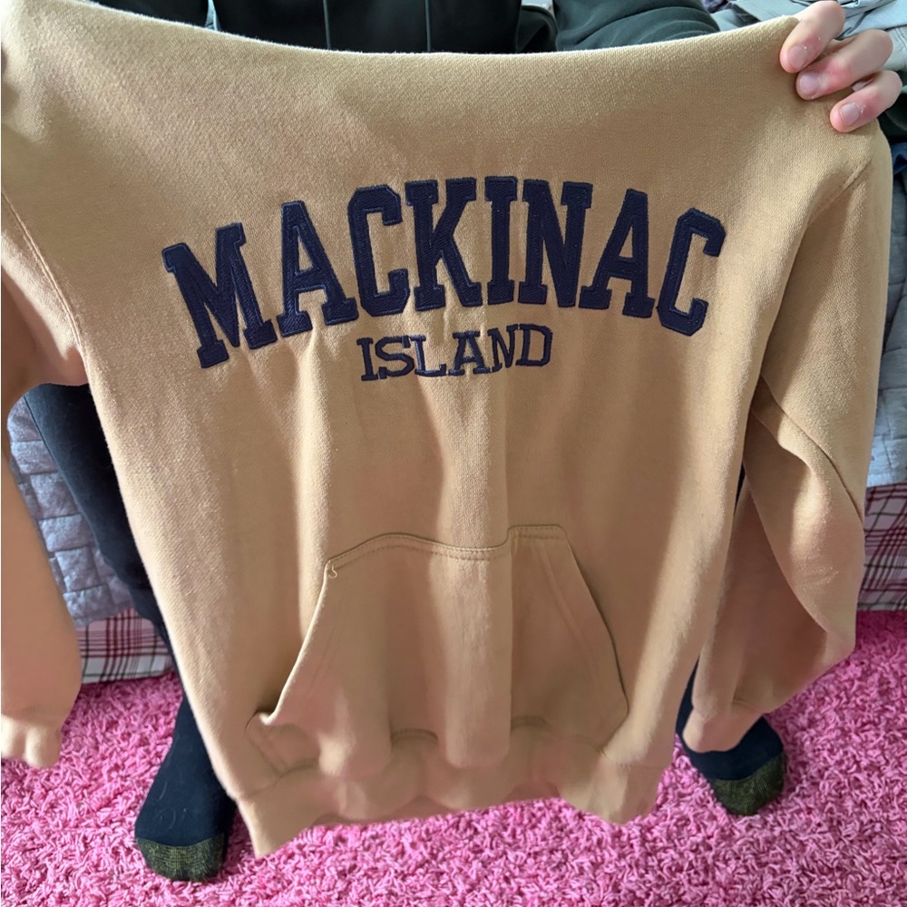 Mackinac Island Tan Sweater